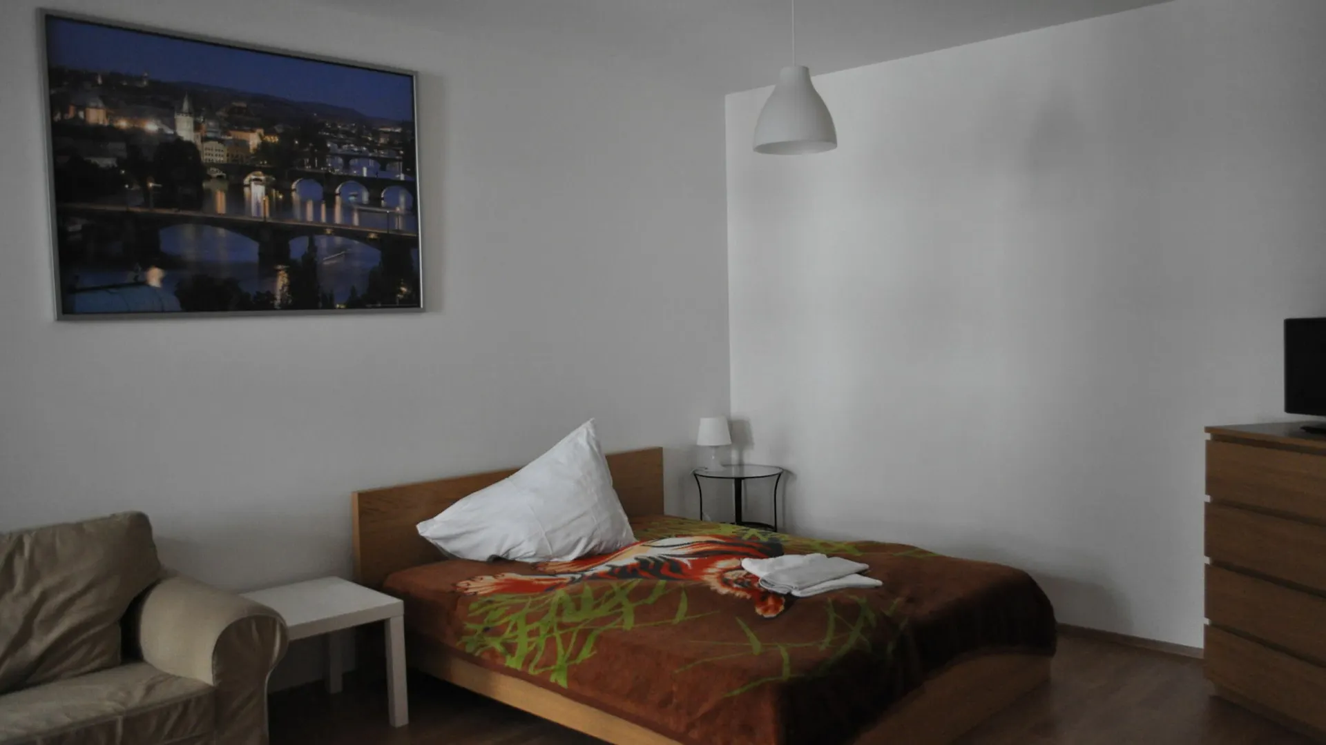 פראג Bright Spacious Apartment